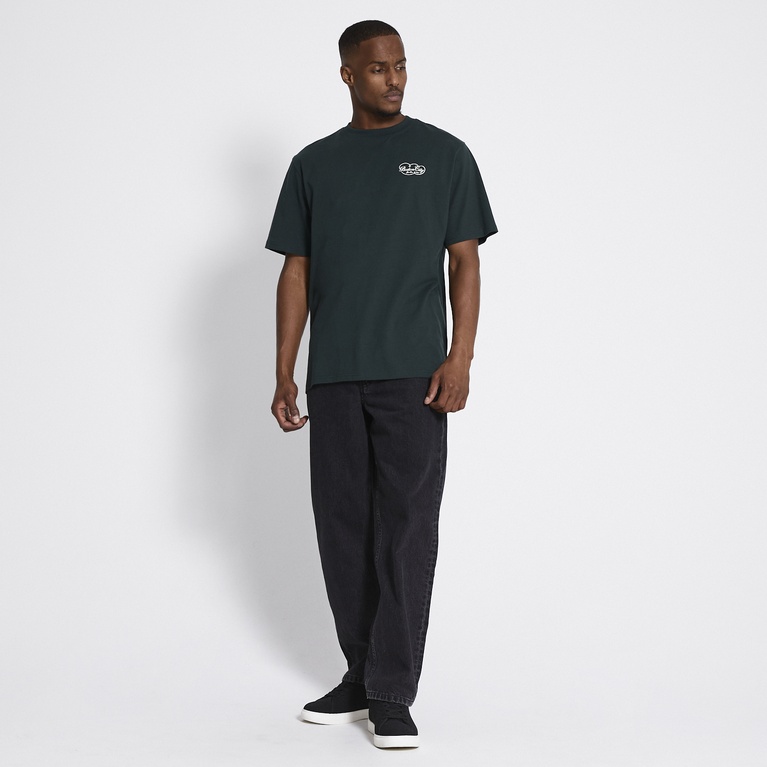 Printed tee "West" Dark green 2